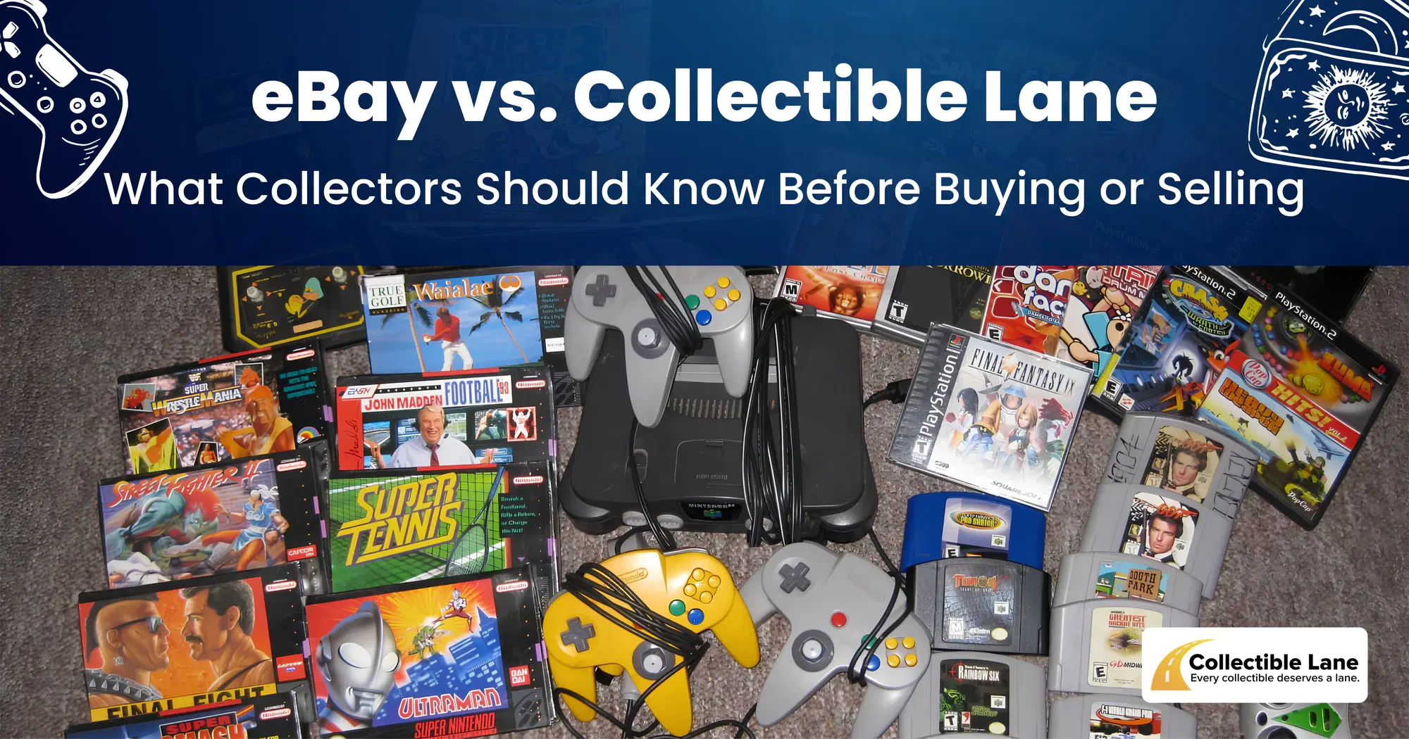 Comparing eBay and Collectible Lane for buying and selling collectibles